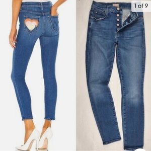 Mother denim the super stunner ankle size 25